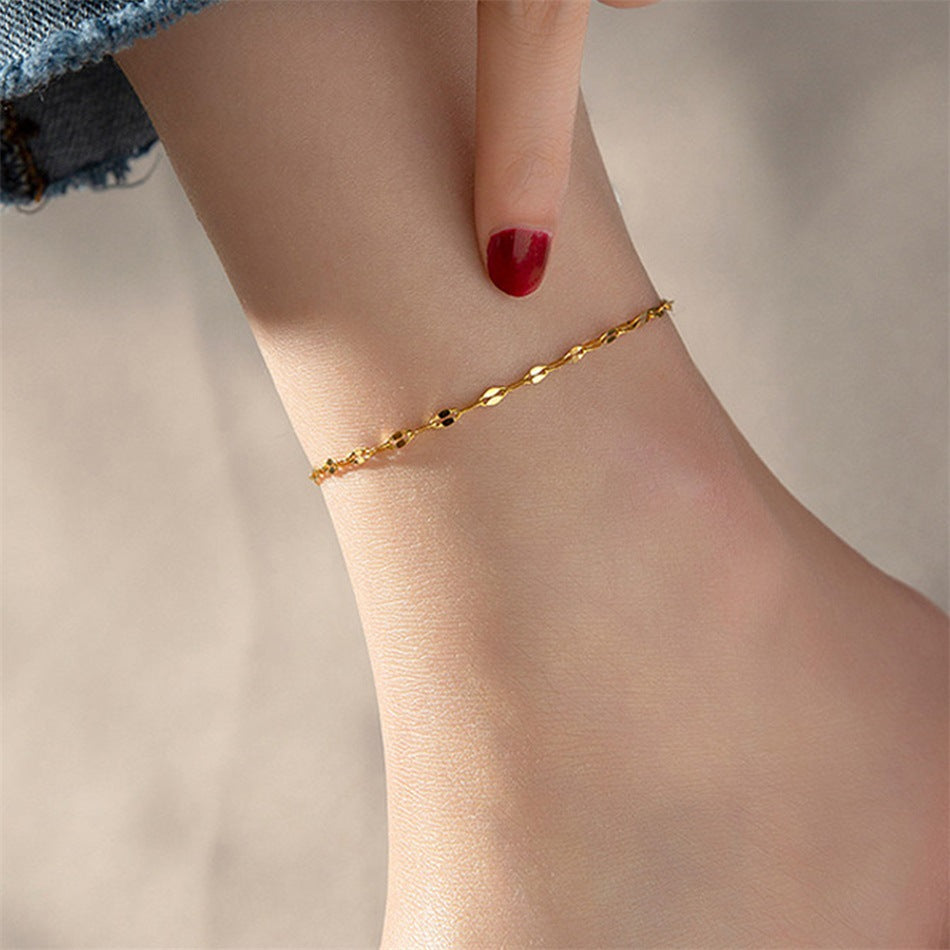 Lip Chain Anklet